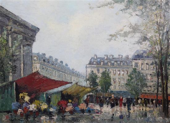 Joh Thanhauser La Madeleine, Paris 50 x 70cm